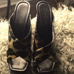 Jessica Simpson brand worn once wedges